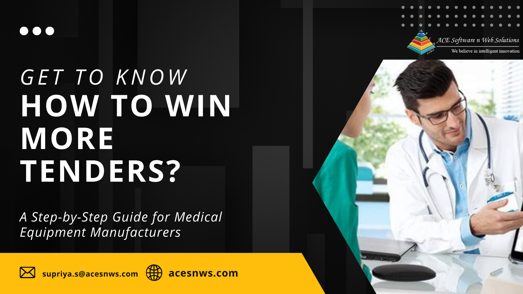 How to Win More Tenders: A Step-by-Step Guide for Medical Equipment Manufacturers